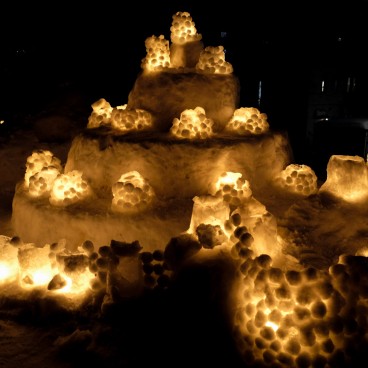 Otaru, Yuki Akari no Michi, Lanternes de glace 4