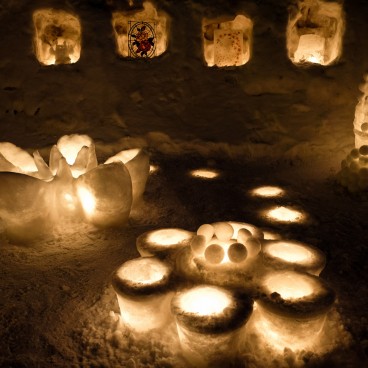 Otaru, Yuki Akari no Michi, Lanternes de glace 2