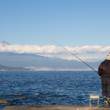 Miho no Matsubara (Shizuoka), Vue sur le Mont Fuji 2