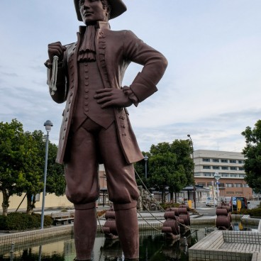 Statue de Gulliver à Takashima