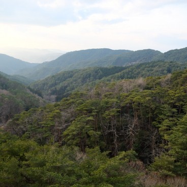 Arima Onsen, vue depuis le Mont Rokko