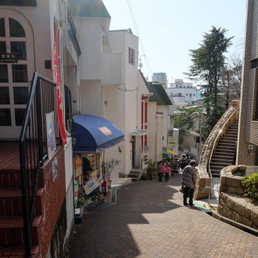 Kitano (Kobe), rue du quartier