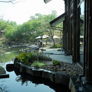 Restaurant Kyoyasai dans parc Umekoji 3