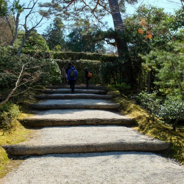 Allée de la Villa Shugaku-in à Kyoto