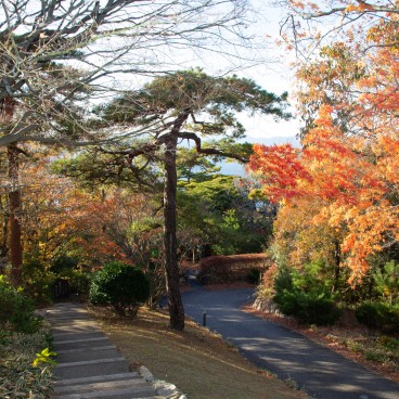 Sentier de promenade à Kanzanjicho