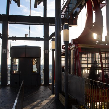 Téléphérique au-dessus du lac Hamana à Kanzanjicho 2