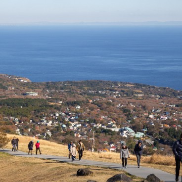 Observatoire en plein air du Mont Omuro sur péninsule d'Izu 3