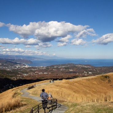 Observatoire en plein air du Mont Omuro sur péninsule d'Izu 4