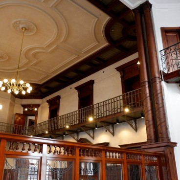 Intérieur de la banque d'Iwate à Morioka