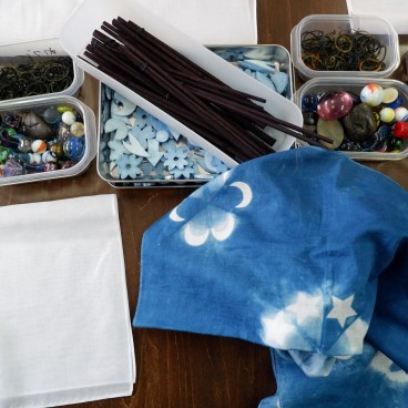 Morioka Tezukuri Mura, Atelier de teinture de tissu