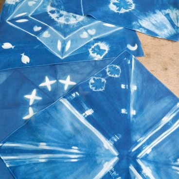 Morioka Tezukuri Mura, Tissu teinté Somemono