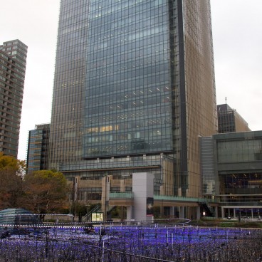 Tokyo Midtown, illuminations hivernales du Midtown Garden