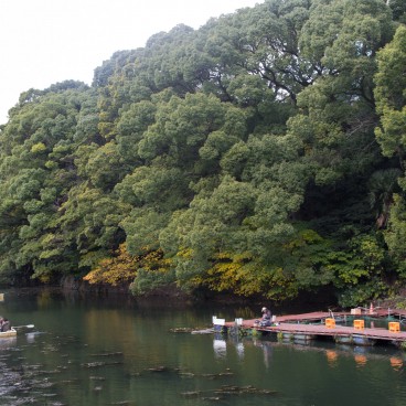 Club de pêche au pont Benkei à Akasaka-Mitsuke