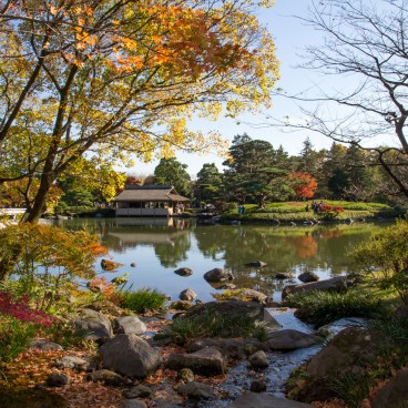 Jardin japonais au parc Memorial Showa 4