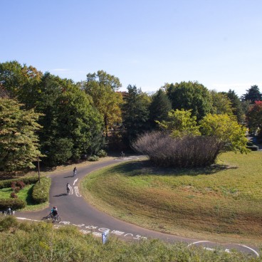 Parc Mémorial Showa (Tokyo), piste cyclable