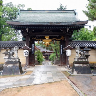 Intérieur du sanctuaire Kitano Tenmangu 4