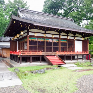 Intérieur du sanctuaire Kitano Tenmangu 2
