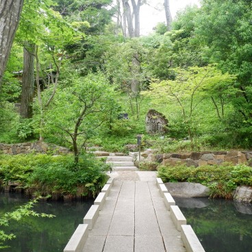 Musée Nezu (Tokyo), visite du jardin japonais