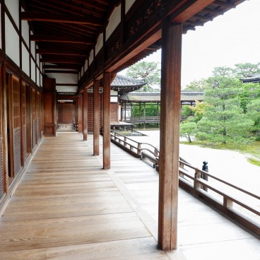 Passage couvert résidence impériale Goten du Ninna-ji