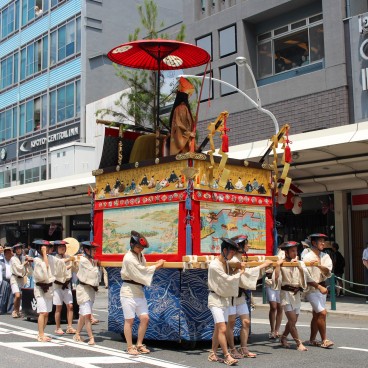 Char Yama Urade au Gion Matsuri de Kyoto