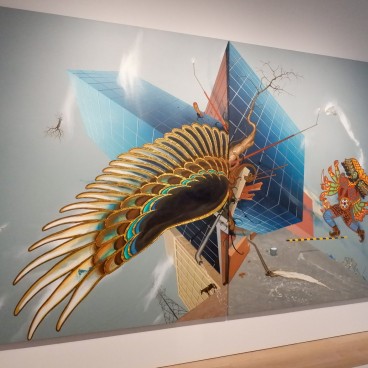 Œuvre de la collection "MAM Collection 007: Invisible Cities" au Musée d'art Mori (en 2018) 