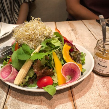 Salade vegan chez Ain Soph