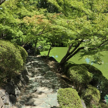 Jardin Momijidani Teien au château de Wakayama 2
