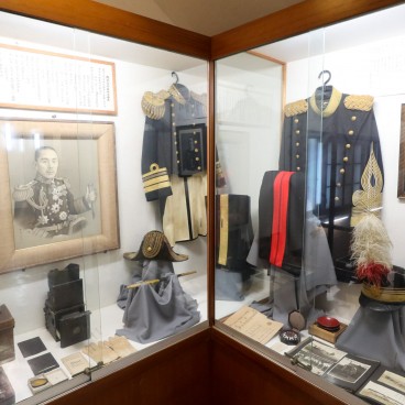 Exposition intérieure du château de Kitsuki