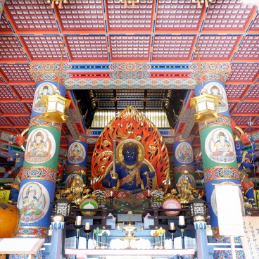 Narita-san Shinsho-ji, statue de Fudo Myoo