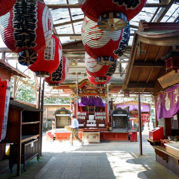 Sanctuaire Inari au Narita-san Shinsho-ji