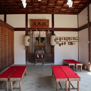 Tamukeyama Hachiman-gu, pavillon du sanctuaire