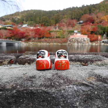 Daruma au temple Katsuo-ji à Minoh (Osaka) 2