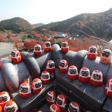 Daruma au temple Katsuo-ji à Minoh (Osaka)
