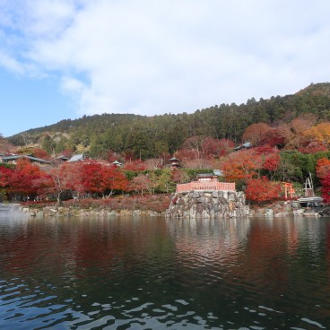 Temple Katsuo-ji en automne à Minoh (Osaka)