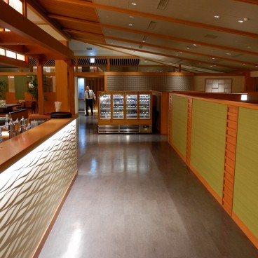 Restaurant du Matsuya Sensen à Awara Onsen (Fukui)