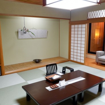 Chambre du Matsuya Sensen à Awara Onsen (Fukui)