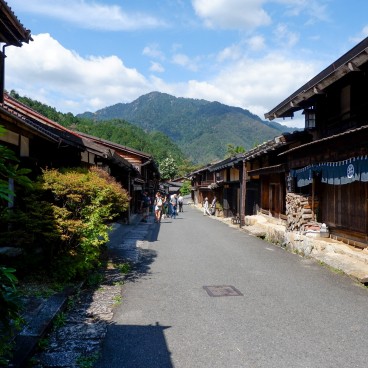 Tsumago sur la route de Nakasendo (vallée de Kiso)