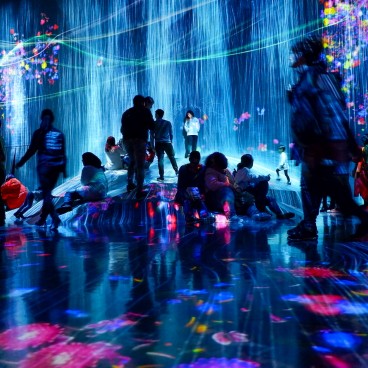 teamLab Borderless - musée d'art digital à Odaiba (Tokyo) 2