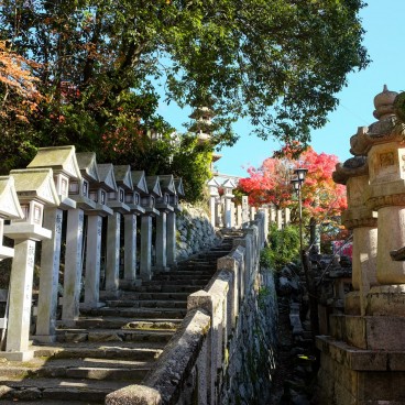 Chogosonshi-ji (Shigisan) de jour (Nara)