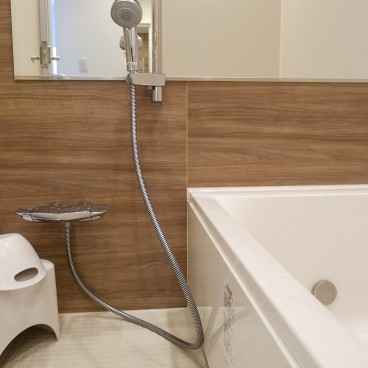 Salle de bain japonaise à l'hôtel 5