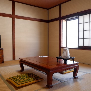 Chambre de style japonais au Eidaya de Kusatsu