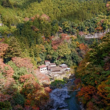 Vallée de Hatonosu en automne (Okutama) 3