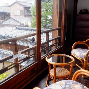 Machiya Inase à Otsu, Vue de la chambre Seiran 2