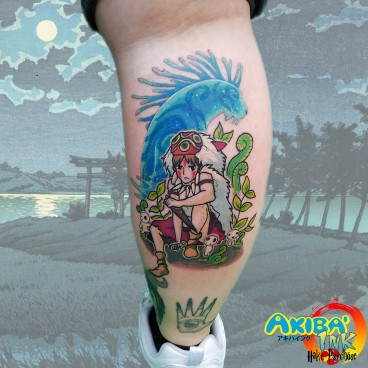 Tatouage Mononoke