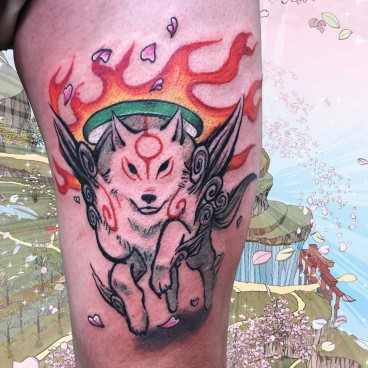 Tatouage Okami