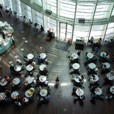 Café au centre national des Arts de Tokyo