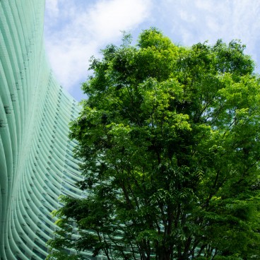Architecture extérieure du centre national des Arts de Tokyo 2