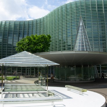 Maison de thé Kou-An devant centre national des Arts de Tokyo en 2019 -2