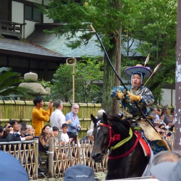 Reitai-sai (Kamakura), démonstration de yabusame 2