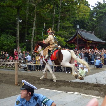 Reitai-sai (Kamakura), démonstration de yabusame